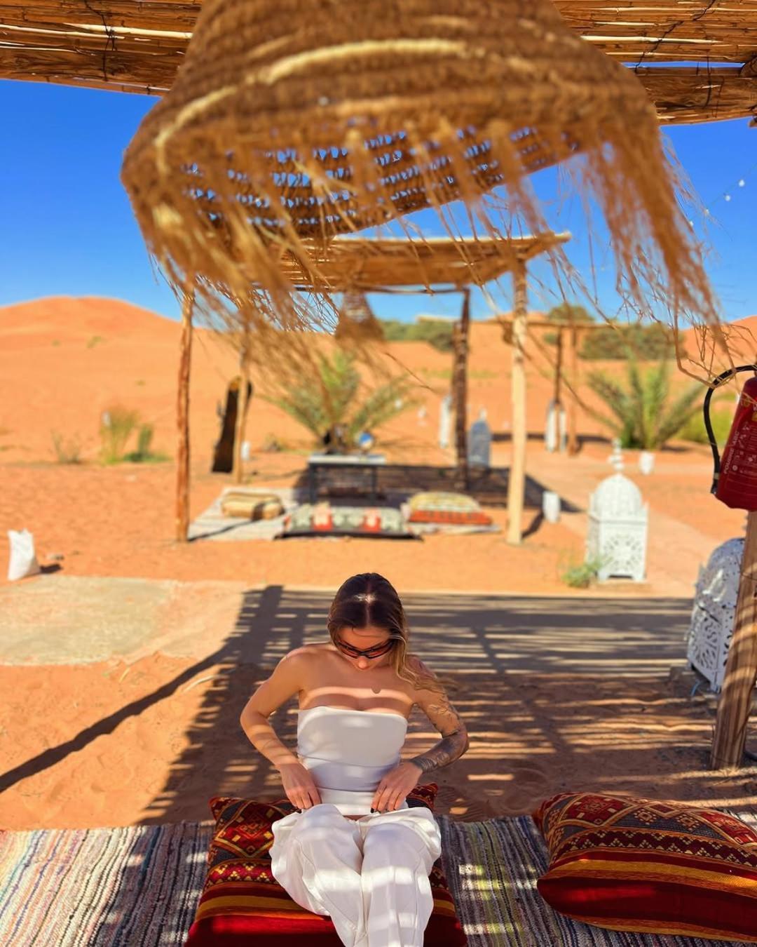 Merzouga Morocco Desert Luxury Camp Exterior foto